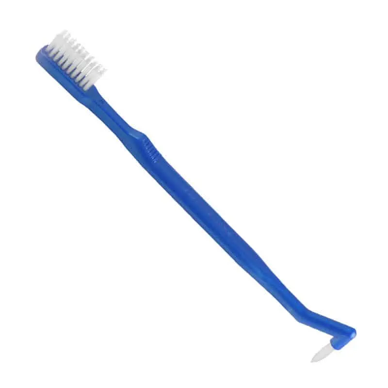 double_ended_orthodontic_toothbrush_blue Double Ended Orthodontic Toothbrush - Blue