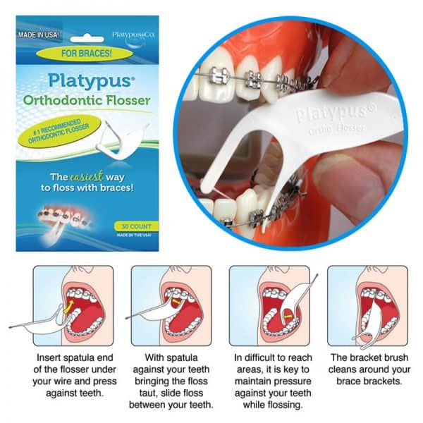 Platypus Orthodontic Flosser The Ortho Box