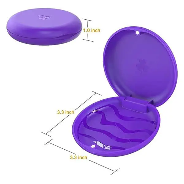 Retainer Case Size Retainer Case Size